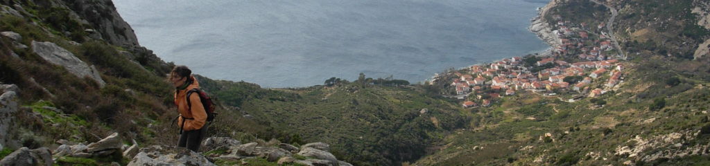 Elba crossing by trekking