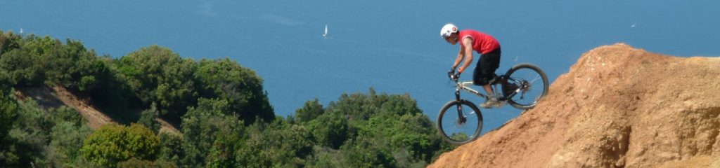 Discovering Elba mines by mountain bike