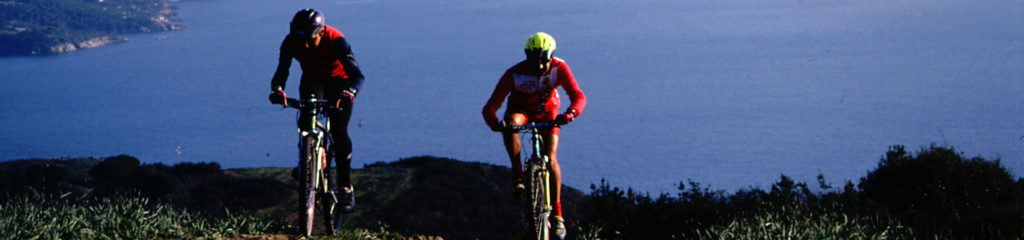 A Week in mountain bike on pianosa and elba island