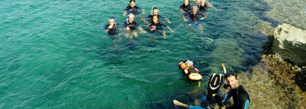 Snorkeling a Pianosa