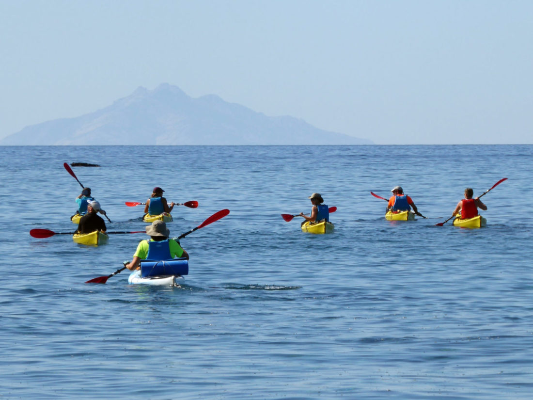 Giro dell'isola d'Elba in kayak