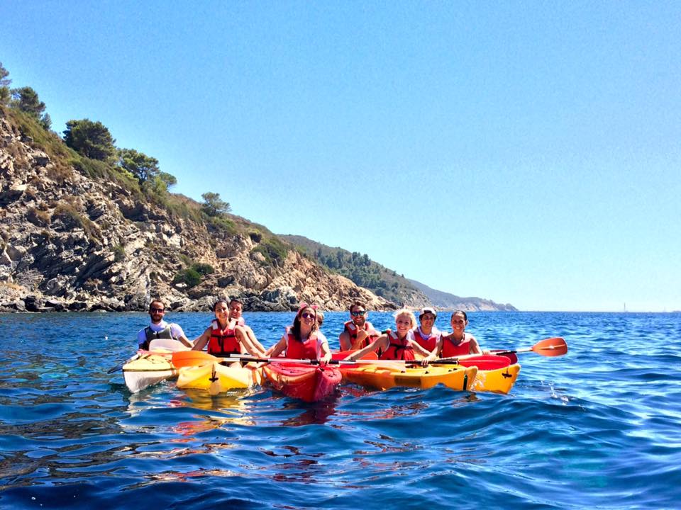 Escursioni in kayak all'isola d'Elba, isola di Pianosa