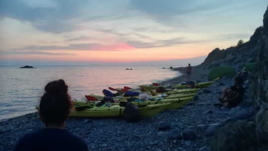 Giro dell'isola d'Elba in kayak