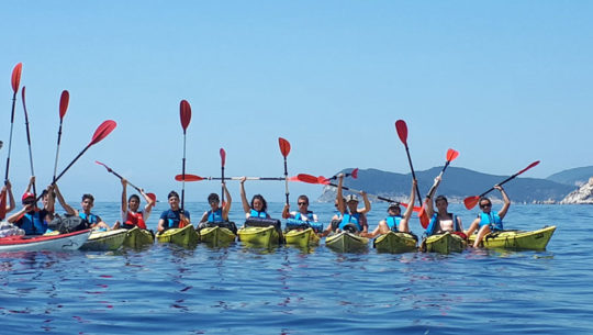 Weekend avventura Elba in kayak