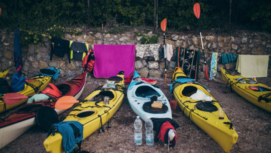 Giro dell'isola d'Elba in kayak