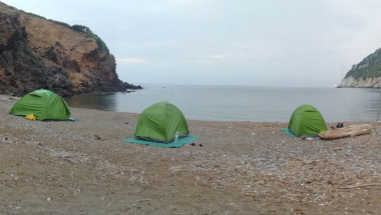 Giro dell'isola d'Elba in kayak