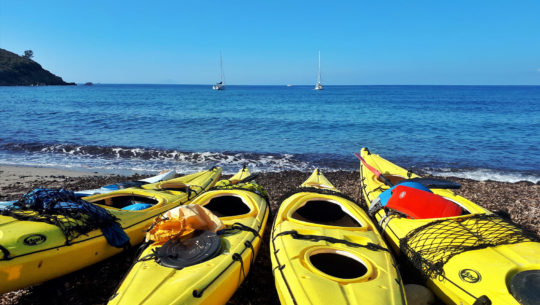 Giro dell'isola d'Elba in kayak