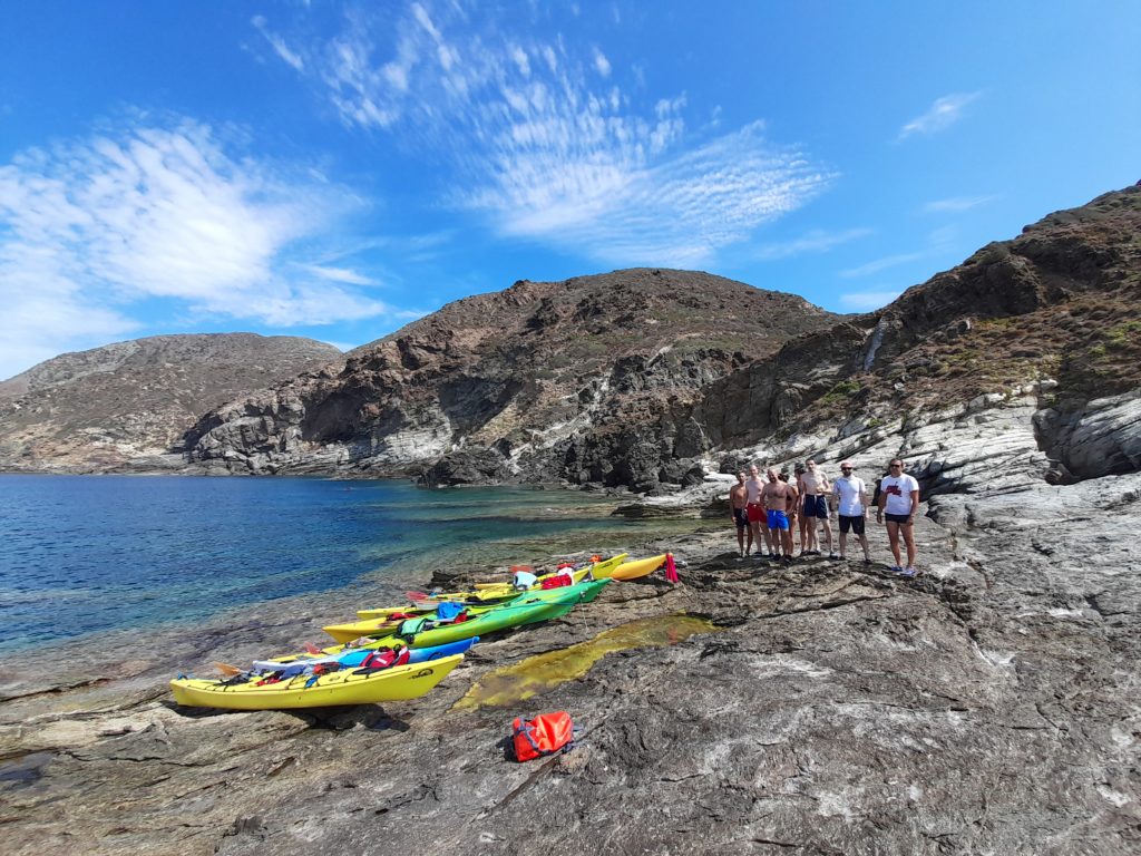 Kayak in Corsica