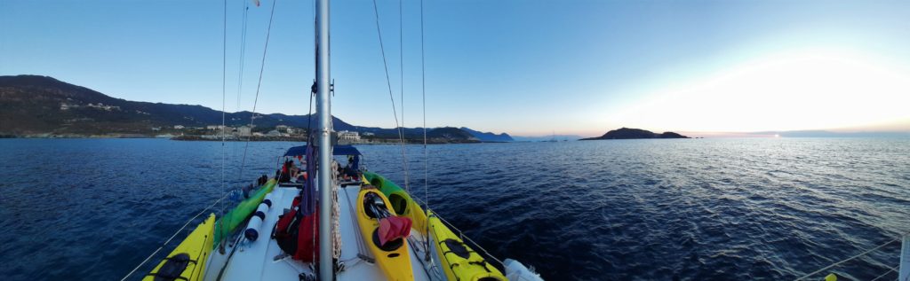 vacanza in barca a vela e kayak