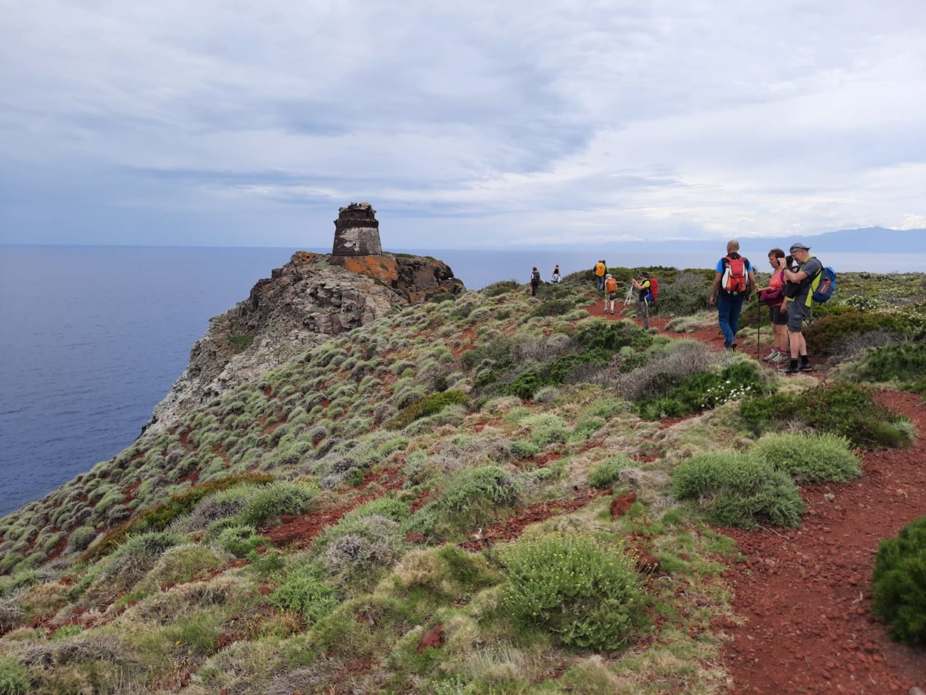 trekking a Capraia